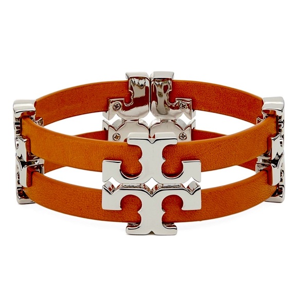 Tory Burch Jewelry - TORY BURCH - Serif Brown Bracelet
